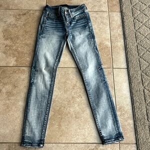 Buckle Women's Skinny Jeans - Classic Denim